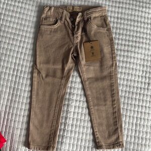 Burberry Tan Slim Jeans Modern Fit